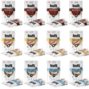 BULT Fleischmischung MIX Geschmacksrichtungen – Nassfutter für Hunde – 12x100g