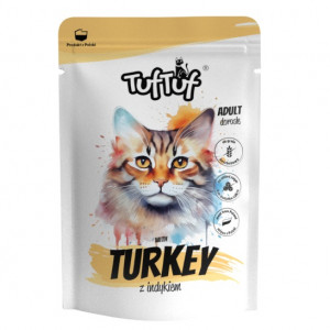 TUF TUF with turkey - nassfutter für Katzen - 300g