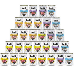 BULT MIX 5 Geschmacksrichtungen - Nassfutter für Hunde - 30x800 g