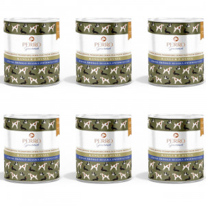 PERRO Gourmet Kangaroo with pumpkin - Nassfutter für Hunde - 6x800g
