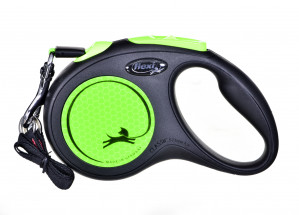 Flexi New Neon S 5 m Hund Rückziehbare Leine