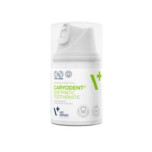 VETEXPERT Caryodent Enzymatic Toothpaste - enzymatische zahnpasta für hunde und katzen - 50 ml