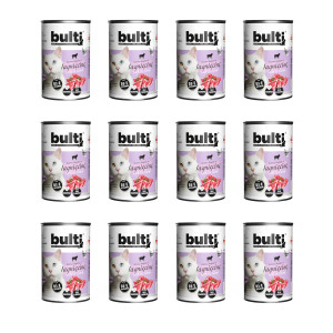 BULTI Rich in lamb - nassfutter für Katzen - 12x400g