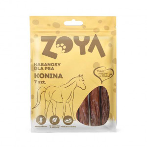 ZOYA Horse meat sausages - leckerli für hunde - 7 stück