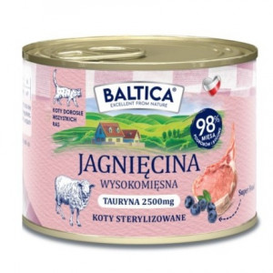 BALTICA Smaki regionów Lamb - nassfutter für Katzen - 185g