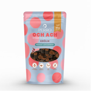 PERRO Och Ach Rabbit - leckerli für hunde - 40g