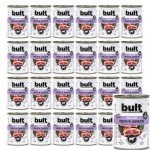 BULT Rich in lamb - Nassfutter für Hunde - 24x400 g