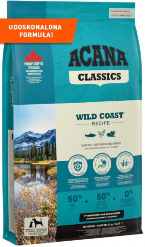 ACANA Classics Wild Coast - Trockenfutter für Hunde - 9,7 kg