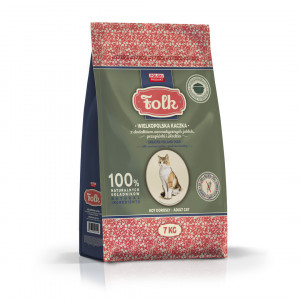 FOLK Greater poland–style duck with apples, quail & herring - trockenfutter für Katzen - 7kg