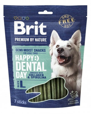 BRIT Premium Dog Snack Dental L - Leckerli für Hunde - 250g