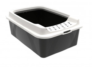 ROTHO Bonnie Eco Black - Katzentoilette 