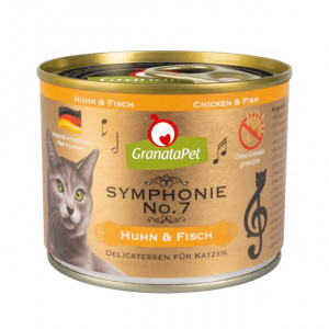 GRANATAPET Symphonie No.7 Chicken and fish - nassfutter für Katzen - 200g