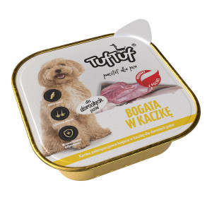 TUF TUF Alupak Entenpastete - Nassfutter für Hunde - 300g
