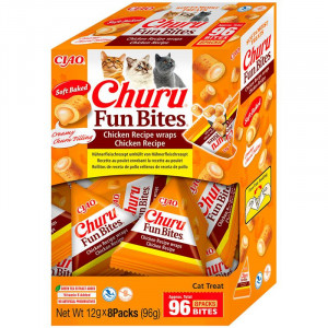INABA Churu Fun Bites Chicken - Katze behandeln - 8x12g