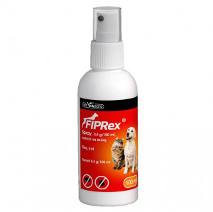 FIPREX Floh- und Zeckenspray für Hunde und Katzen - 100 ml