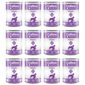 CALIBRA VD Dog & Cat Recovery - Nassfutter für Hunde und Katzen - 12×400g