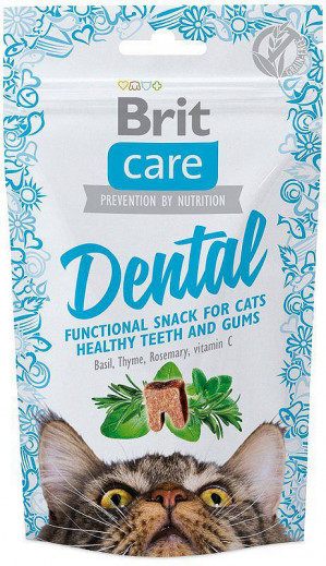 BRIT Care Cat Snack Dental - Katzenleckerli - 50 g