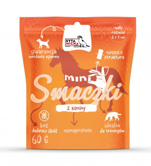 SYTA MICHA Mini horsemeat treats - leckerli für hunde - 60g