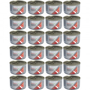 TROVET Renal & Oxalate RID Lamm – Nassfutter für Katzen – 24×100 g