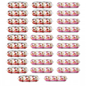 BIOFEED Nasz Pies Fleischwurst Mix 2 Sorten – Nassfutter für Hunde – 29x1 kg