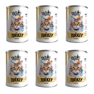 TUF TUF Meal mit Truthahn - Nassfutter für Katzen - 6x400g