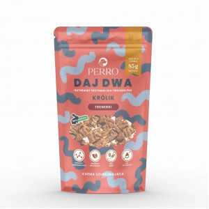 PERRO Daj dwa Rabbit - leckerli für hunde - 85g