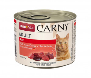 ANIMONDA Carny Adult Beef - nassfutter für Katzen - 200g