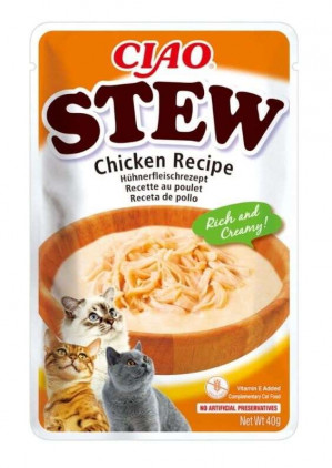 INABA Ciao Stew Chicken - Katze behandeln - 40g