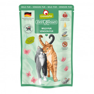 GRANATAPET DeliCATessen Venison - nassfutter für Katzen - 85g