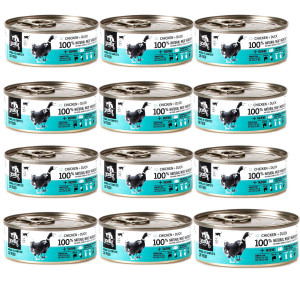 3COTY Chicken with duck - nassfutter für Katzen - 12x80g