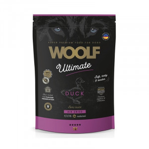WOOLF Ultimate soft Duck - Halbfeuchtes Hundefutter – 1kg