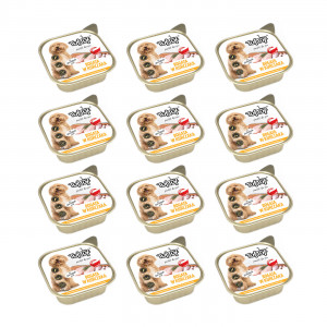TUF TUF Alupak Geflügelpastete - Nassfutter für Hunde - 12x300g
