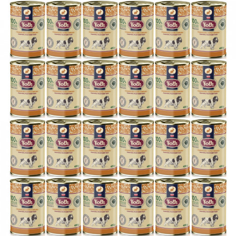 FOLK Altpolnisches Festmahl mit Kaninchen – Nassfutter für Hunde – 24x400g - Fotogalerie 1