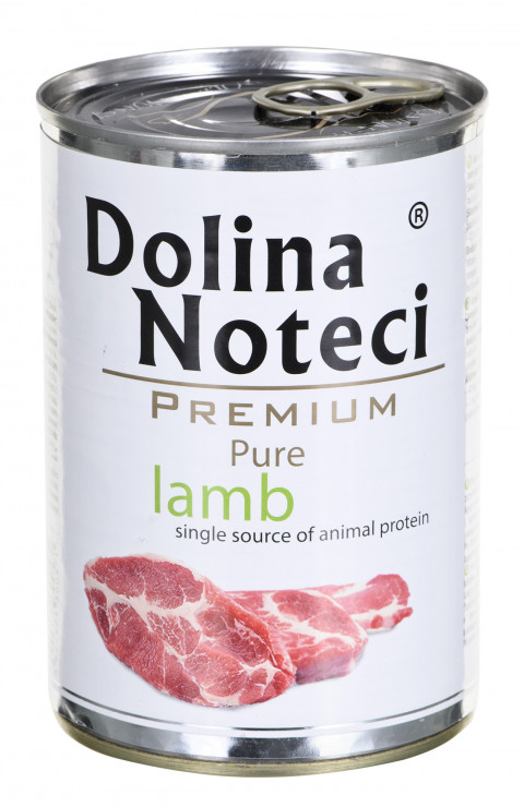 Dolina Noteci Premium Pure Lamm - Nassfutter für Hunde - 400g - Fotogalerie 1