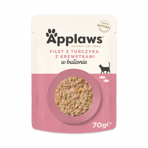 APPLAWS Cat Tuna MIX in Brühe und Gelee - Katzennassfutter - 10x70g - Fotogalerie 3