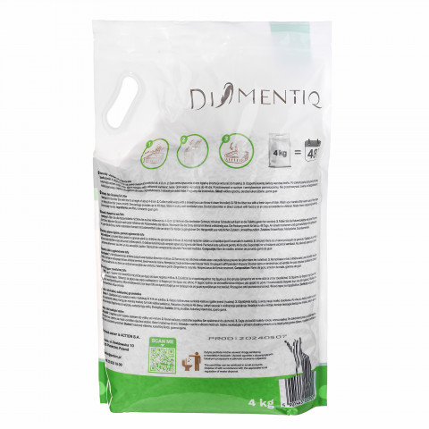 DIAMENTIQ Tofu Neutral Ultra clumping - pflanzliche streu - 4kg - Fotogalerie 4