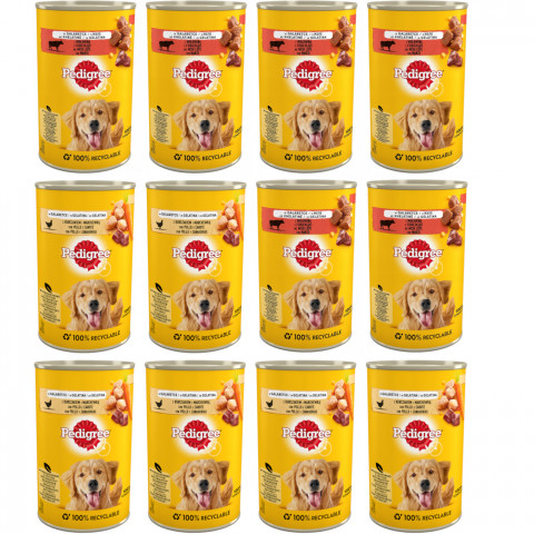 Pedigree 5900951015830 Hunde-Dosenfutter Rind Adult 400 g - Fotogalerie 1