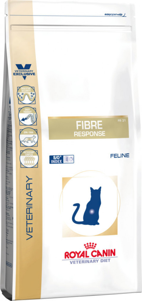 ROYAL CANIN Veterinary Gastrointestinal Fibre Response Trockenfutter für Katzen Geflügel 2 kg - Fotogalerie 2
