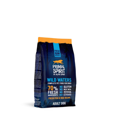 PRIMAL SPIRIT by Alpha Spirit 70 % Wild Waters – Trockenfutter für Hunde – 1 kg - Fotogalerie 1
