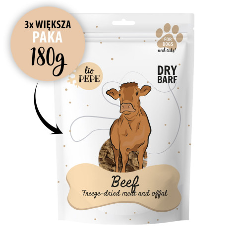 PAKA ZWIERZAKA Lio Pepe Beef XL - leckerli für hunde - 180g - Fotogalerie 2
