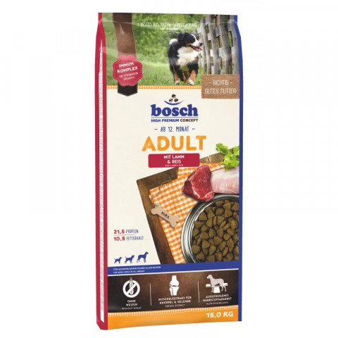 Bosch ADULT MIT LAMM & REIS 15 kg - Fotogalerie 1