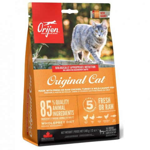 Orijen Cat & Kitten Katzen-Trockenfutter Kätzchen Huhn, Fisch, Truthahn 340 g - Fotogalerie 1