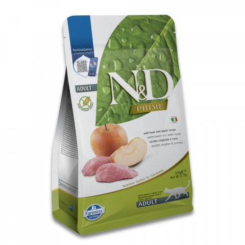 FARMINA N&D Prime Cat Boar and Apple Adult - Trockenfutter für Katzen - 300 g - Fotogalerie 10