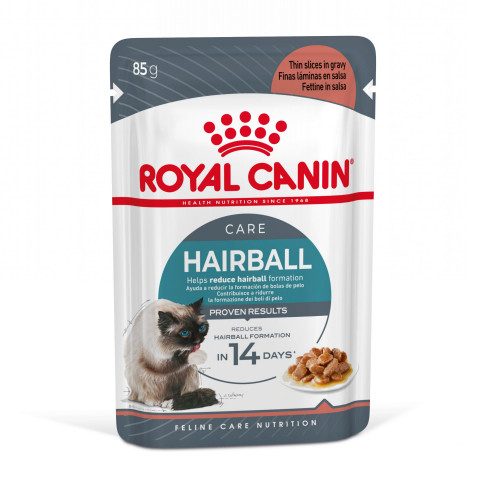 ROYAL CANIN FCN Hairball Care Stückchen in Soße - Nassfutter für Katzen - 12x85 g - Fotogalerie 14