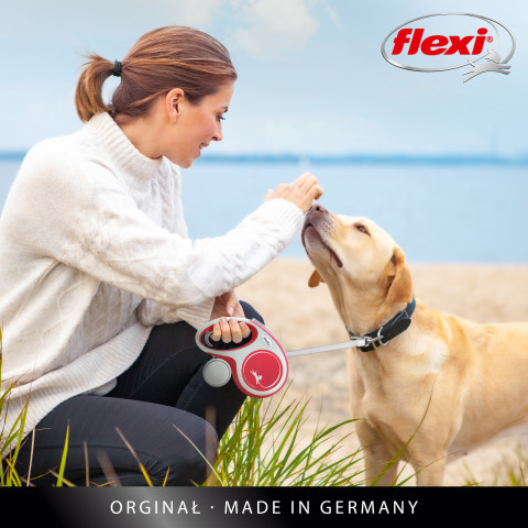 Flexi New COMFORT 8 m Schwarz, Grau Hund Rückziehbare Leine - Fotogalerie 2
