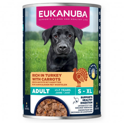 EUKANUBA Life Care Rich in turkey and carrots - Nassfutter für Hunde - 400g - Fotogalerie 1