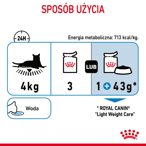 ROYAL CANIN FCN Light Weight Care in Gelee - Nassfutter für ausgewachsene Katzen - 12x85g - Fotogalerie 3