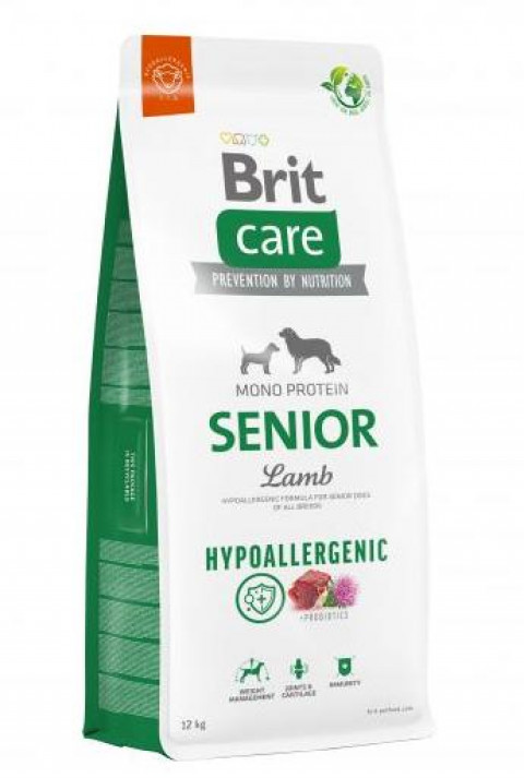 BRIT Care Hypoallergenic Senior Lamb&Rice - Trockenfutter für Hunde - 12 kg - Fotogalerie 1