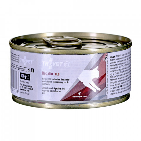 TROVET Hepatic HLD with chicken - Nassfutter für Katzen - 100g - Fotogalerie 1