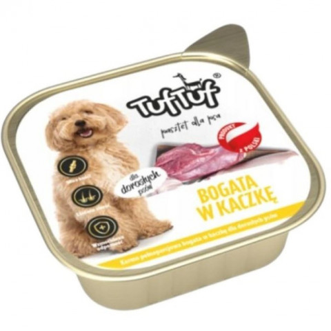 TUF TUF Alupak Entenpastete - Nassfutter für Hunde - 12x300g - Fotogalerie 2